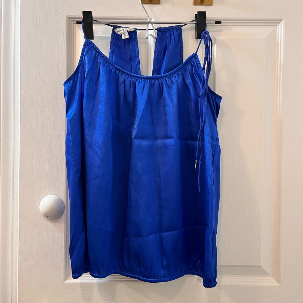 Vibrant Blue Sleeveless Top